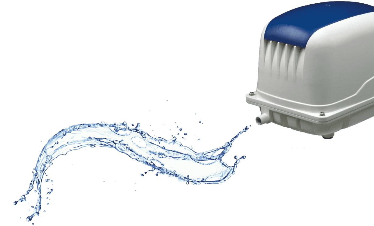 Компрессоры для станций водоочистки (септиков)<br> <span>для аэрации прудов и&nbsp;водоемов</span>